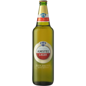 AMSTEL LAGER QUART  660 ML